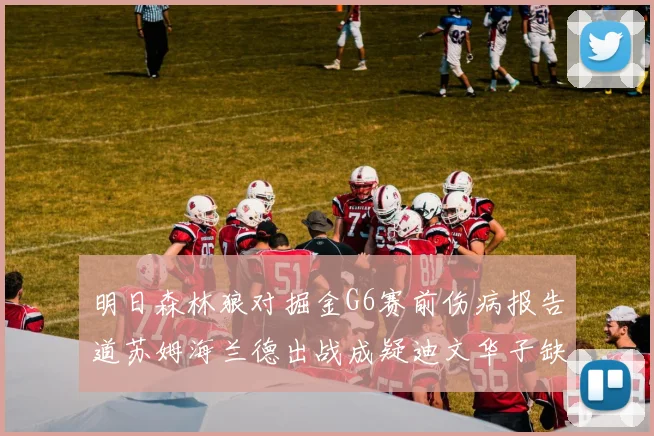 明日森林狼对掘金G6赛前伤病报告道苏姆海兰德出战成疑迪文华子缺阵